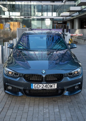 BMW Seria 4 cena 136000 przebieg: 42500, rok produkcji 2019 z Gdańsk małe 191